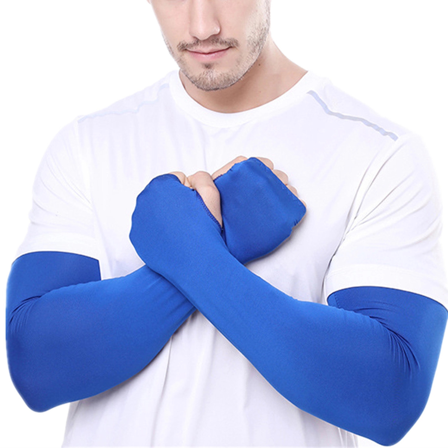 Premium Elastic UV Protection Cooling Arm Sleeves 8