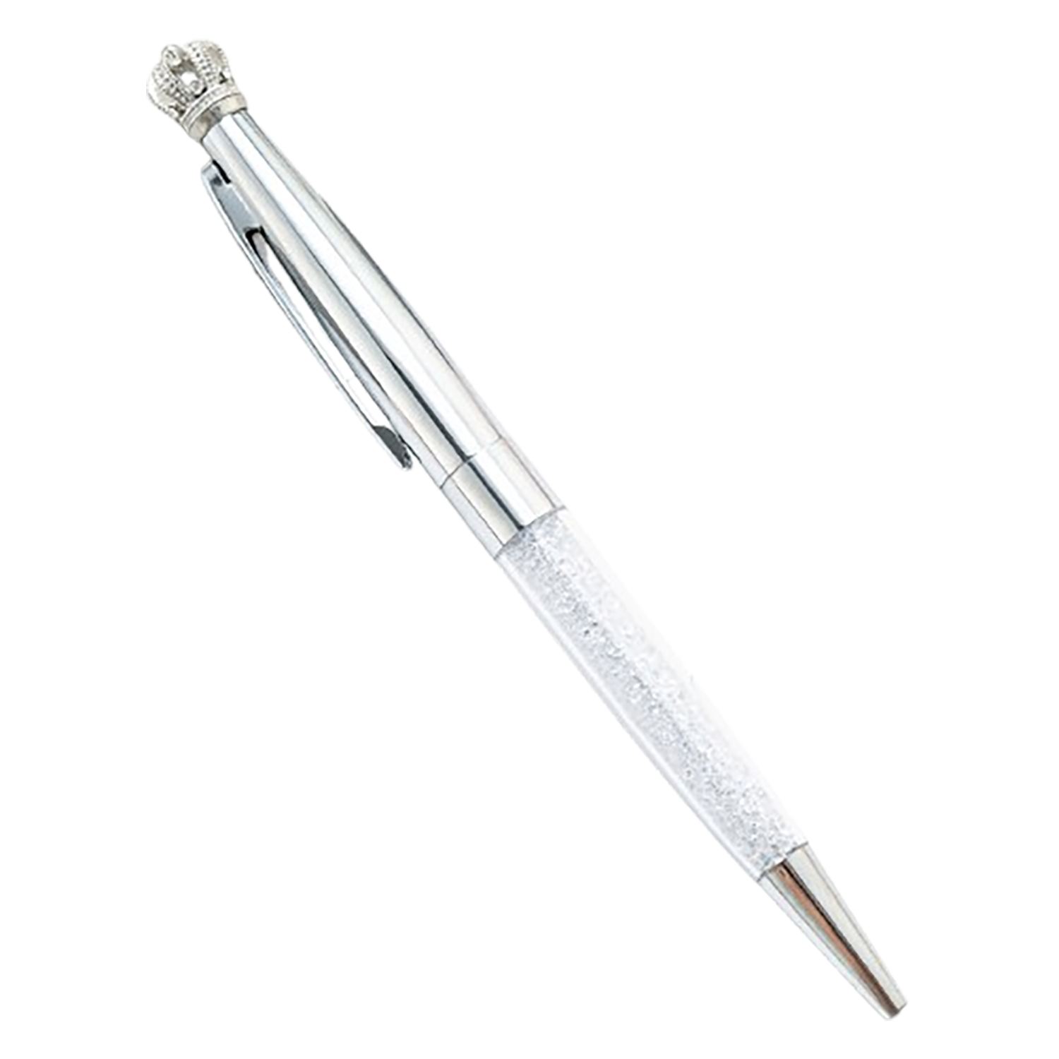 Crystal Crown Retractable Ballpoint Pen 6