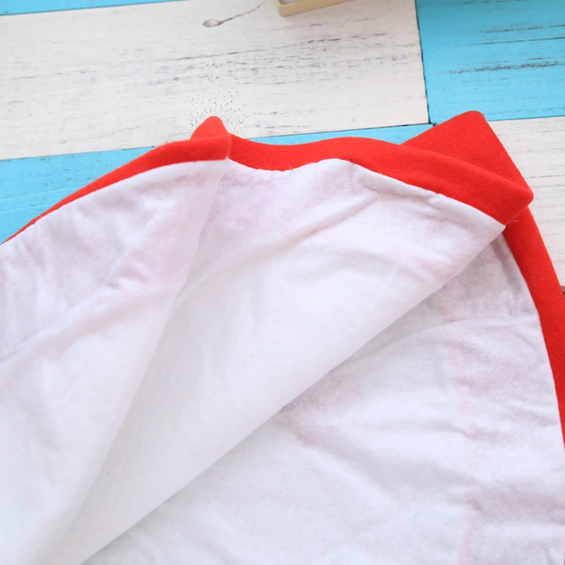 Red And White Xmas Christmas Tree Skirt Decorations 4
