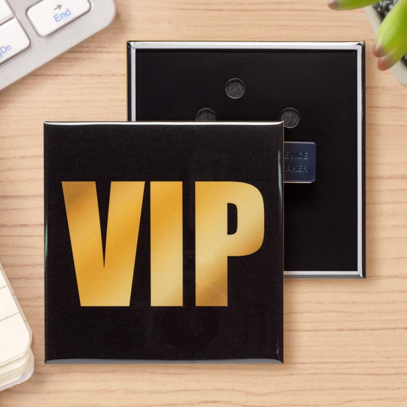 3 Inch Square Wearable Clothing Magnet Buttons 10