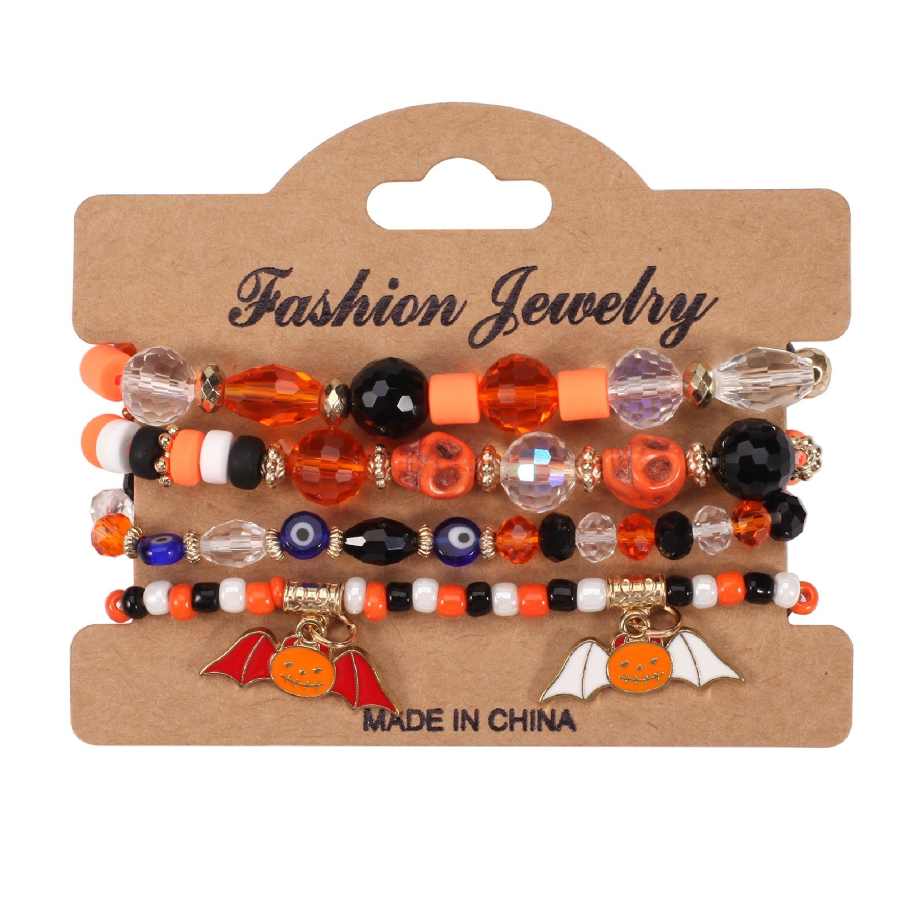 Bohemian Bracelets Stretch Multilayer Colorful Beads Bracelet With Charm Jewelry 10