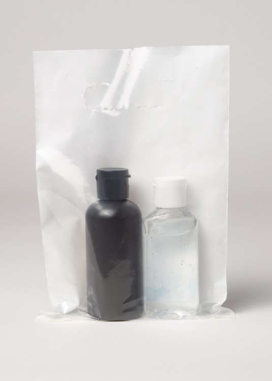 Full-Color White w/Clear Back Plastic Bag 6" x 9" 3