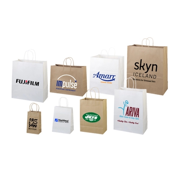 Kraft Paper Shoppers 2