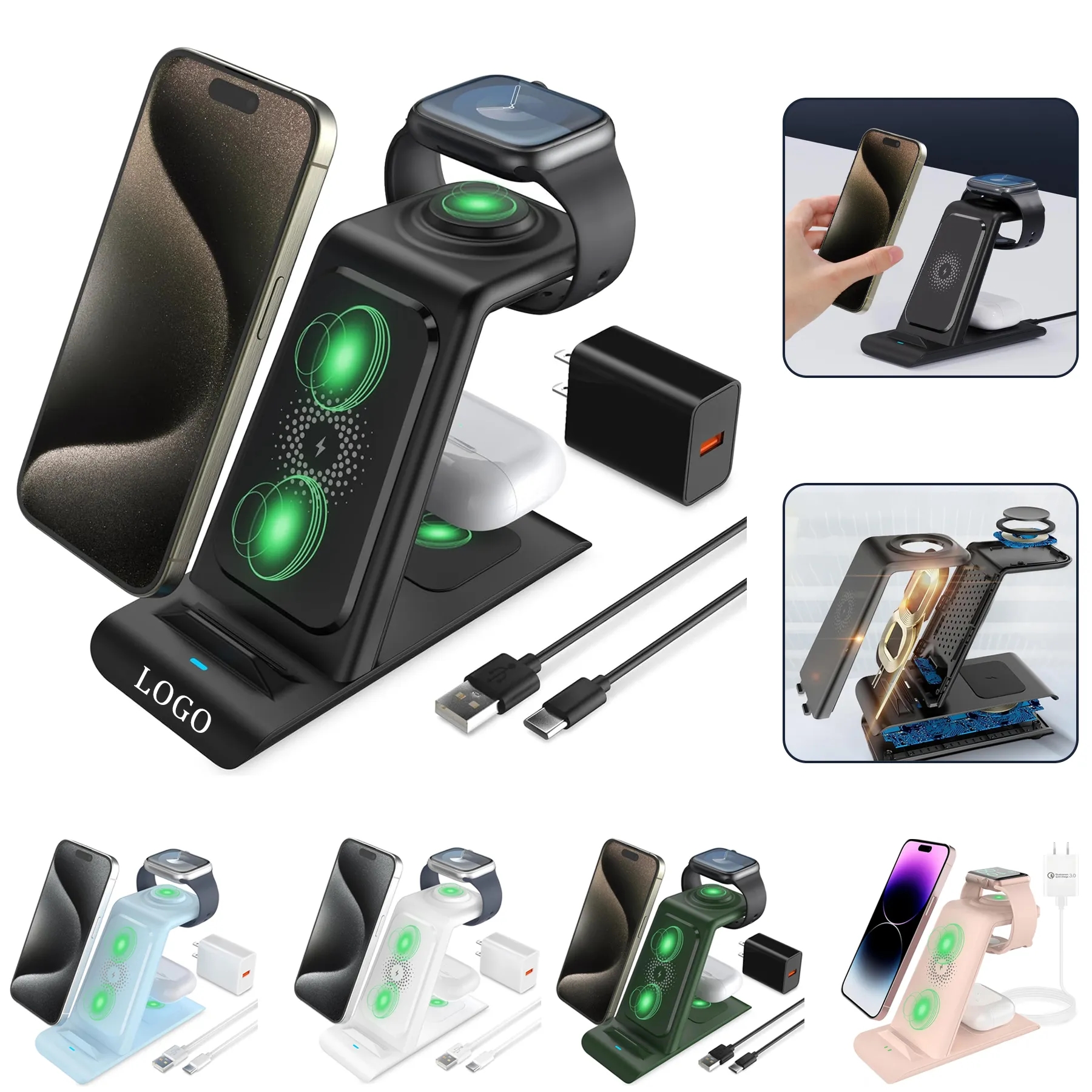 3 In 1 Wireless Charger 1