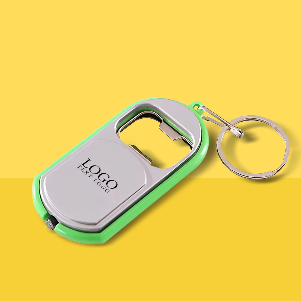 3-in-1 Custom LED Bottle Opener Keychain 3