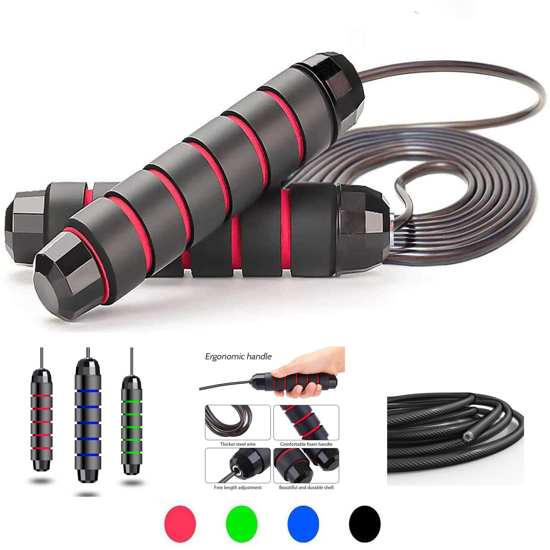 Skipping Rope Tangle-Free with Ball Bearings 1