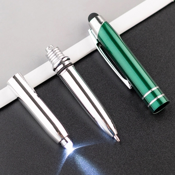 Stylus Metal Pen with Flashlight 3