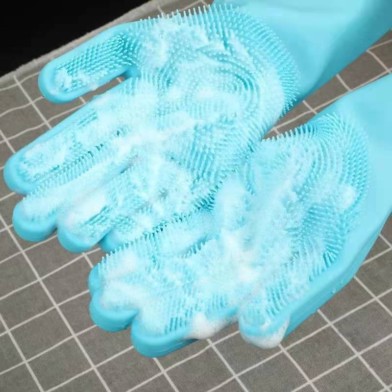 Reusable Silicone Dishwashing Gloves 6