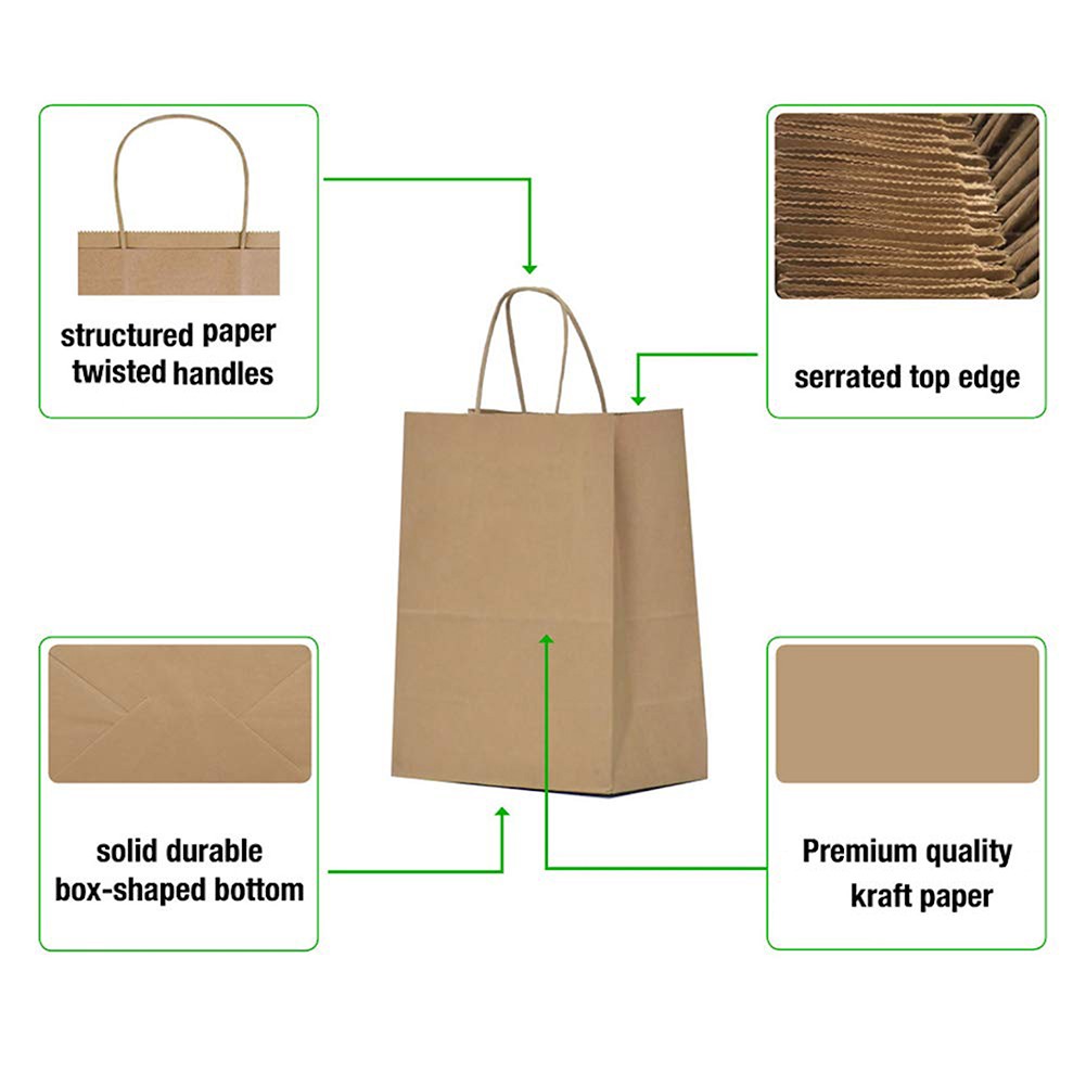 Kraft Paper Gift Wrapping Bag 3