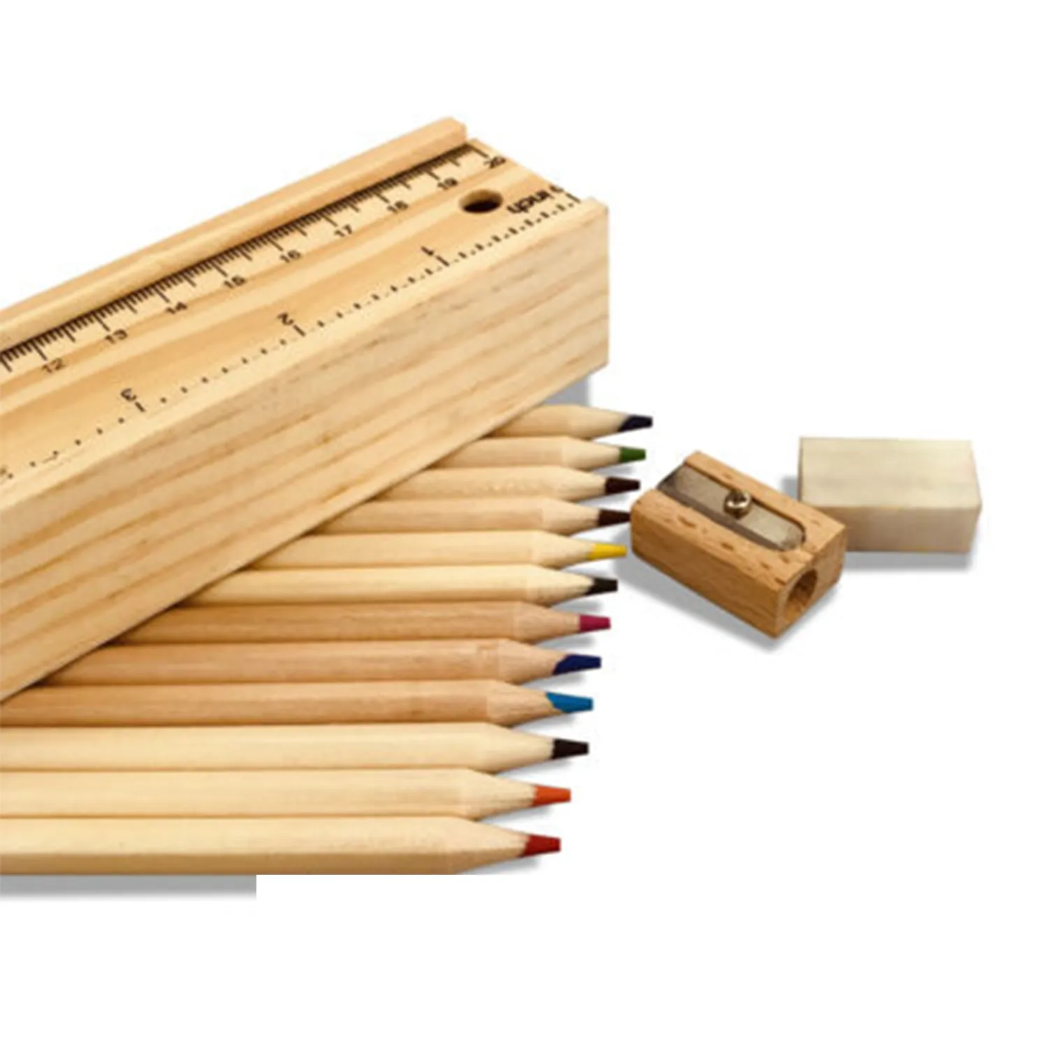 12 Pcs Colored Pencil Pack With Box 4