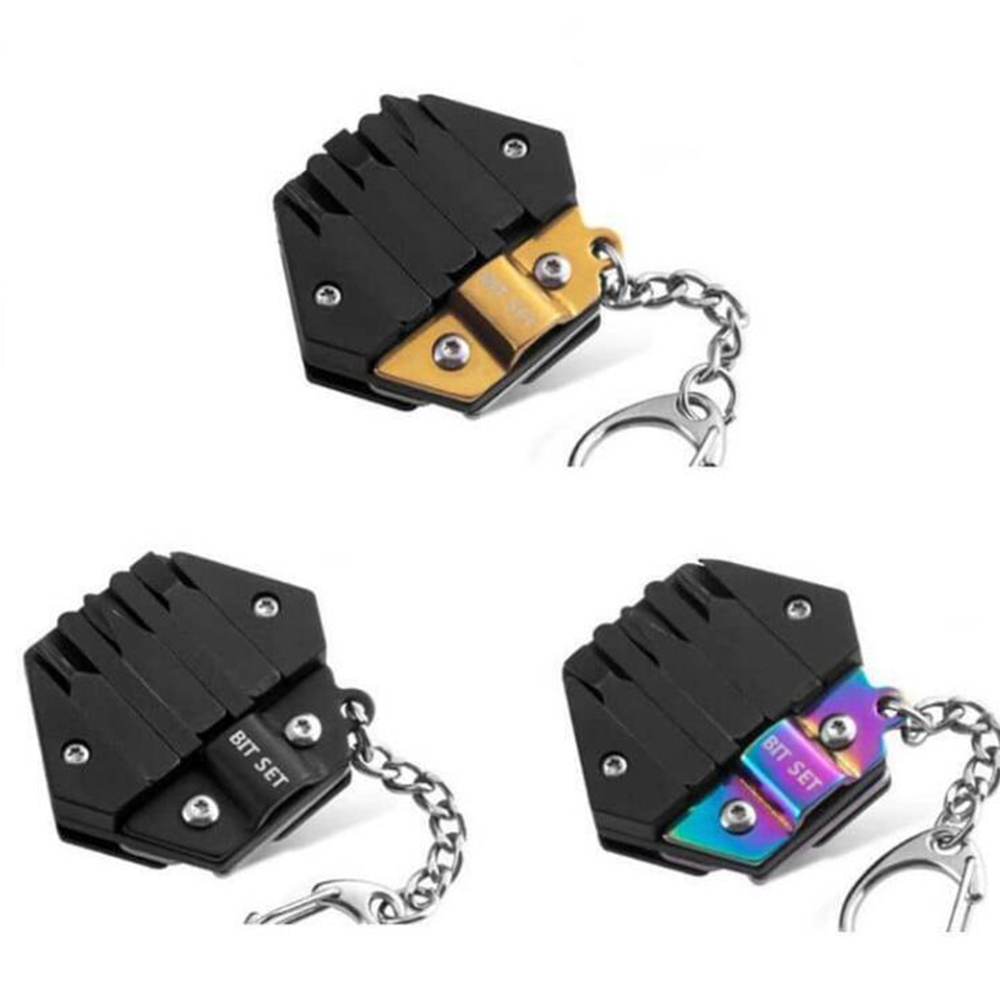 Outdoor Multi-function Keychain Tools 6