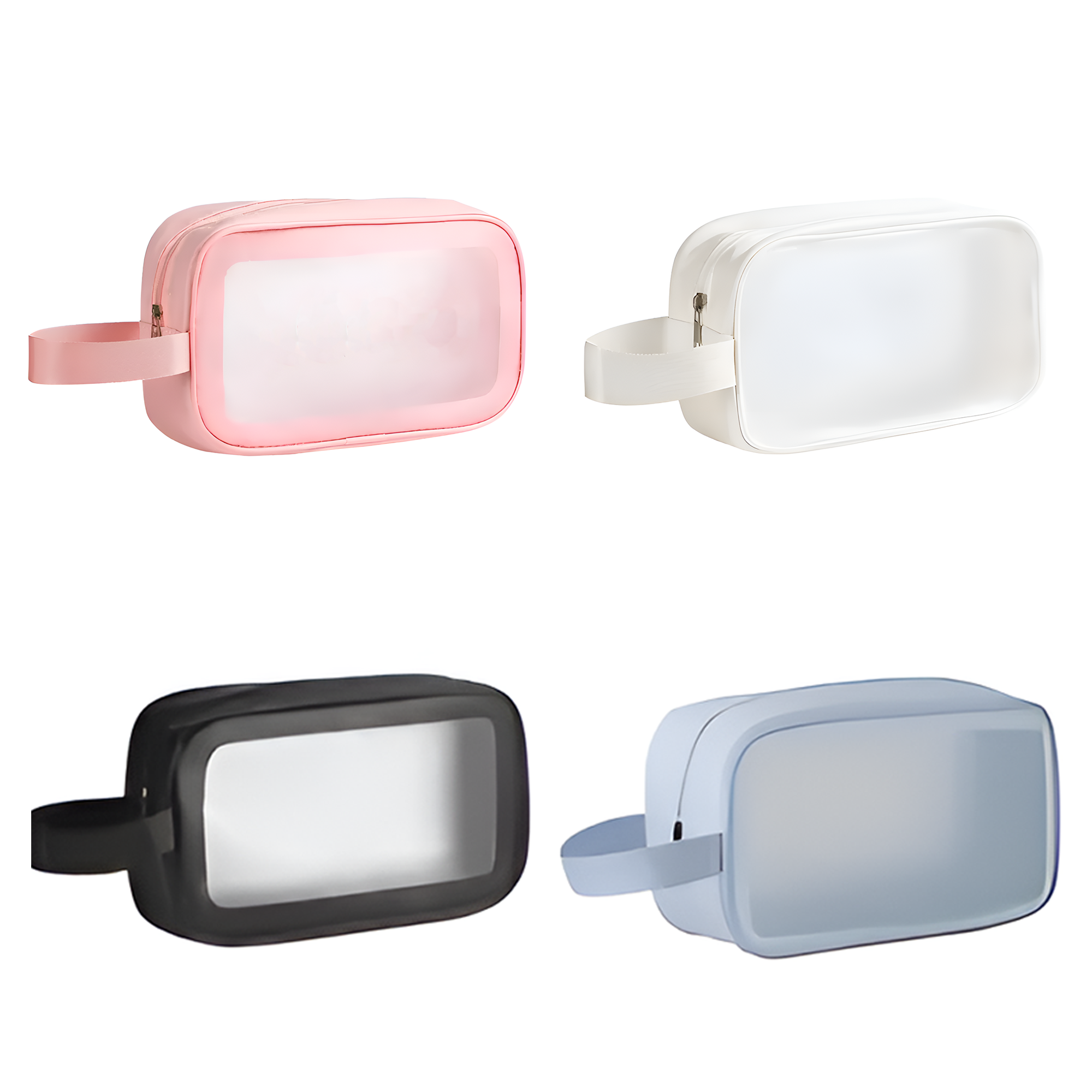 Waterproof Transparent Makeup Bag Travel Toiletry Cosmetic 2