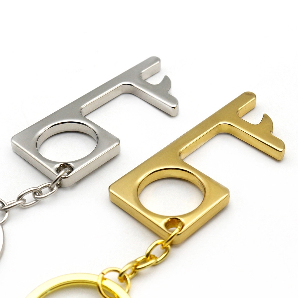 Safe Touch contactless Keychain 2 (Copper kills virus) 1