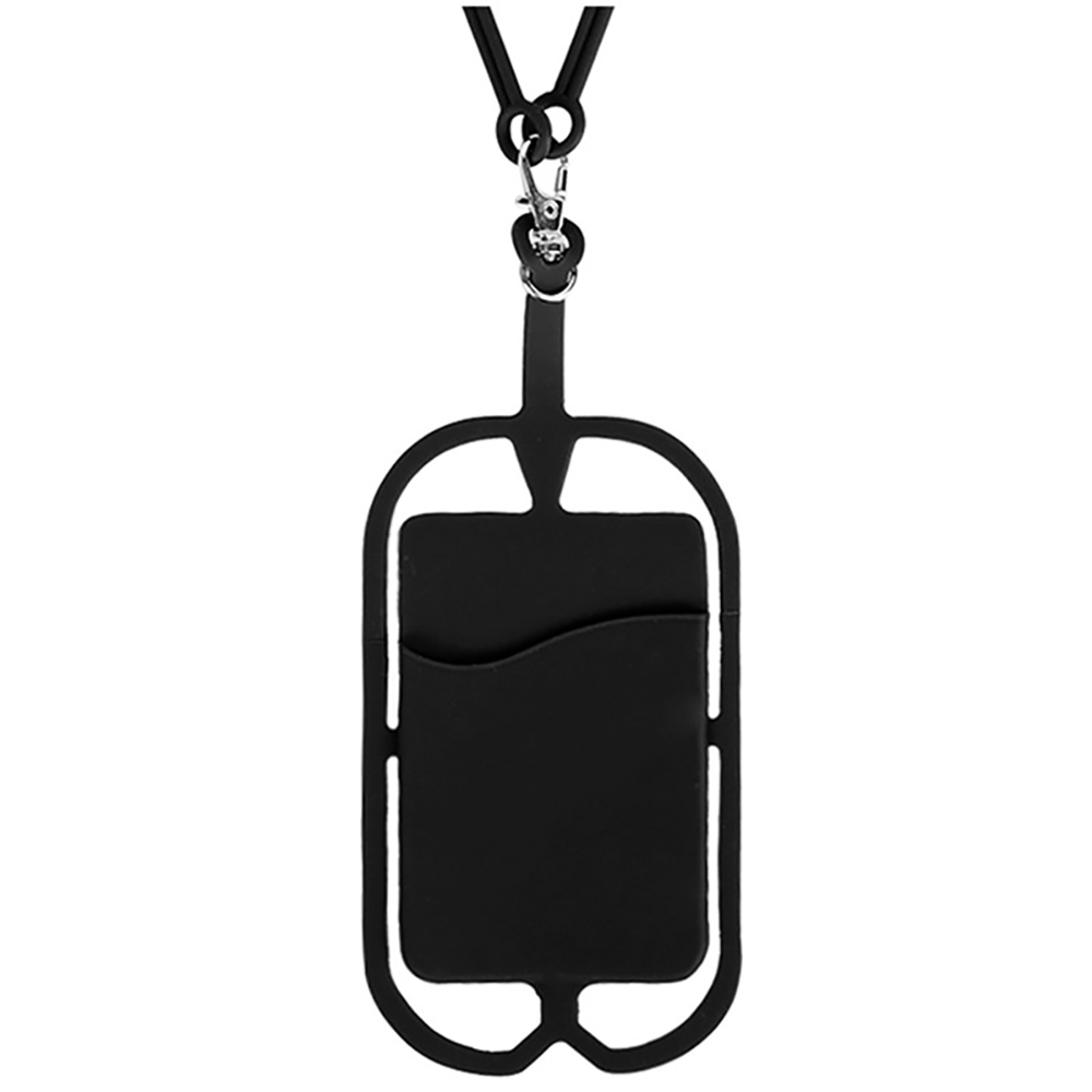 Silicone Phone Lanyard With Pocket 2