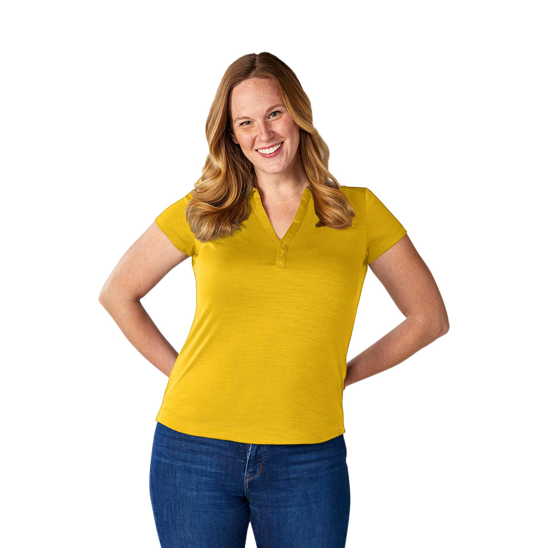 Women's AMOS Eco SS Polo 191