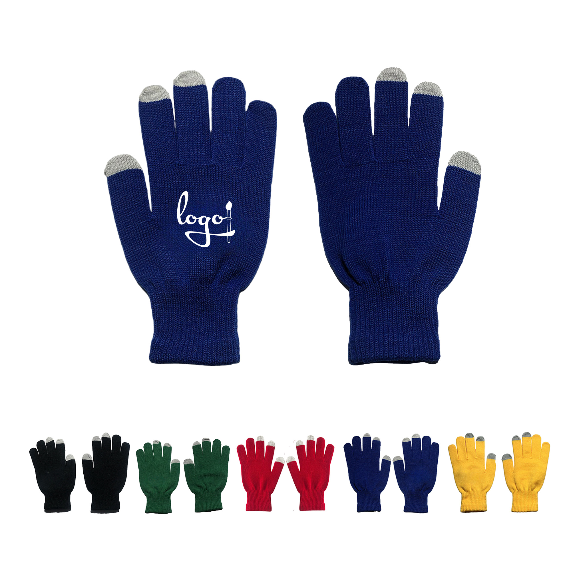 Winter Knitted Touchscreen Gloves 2