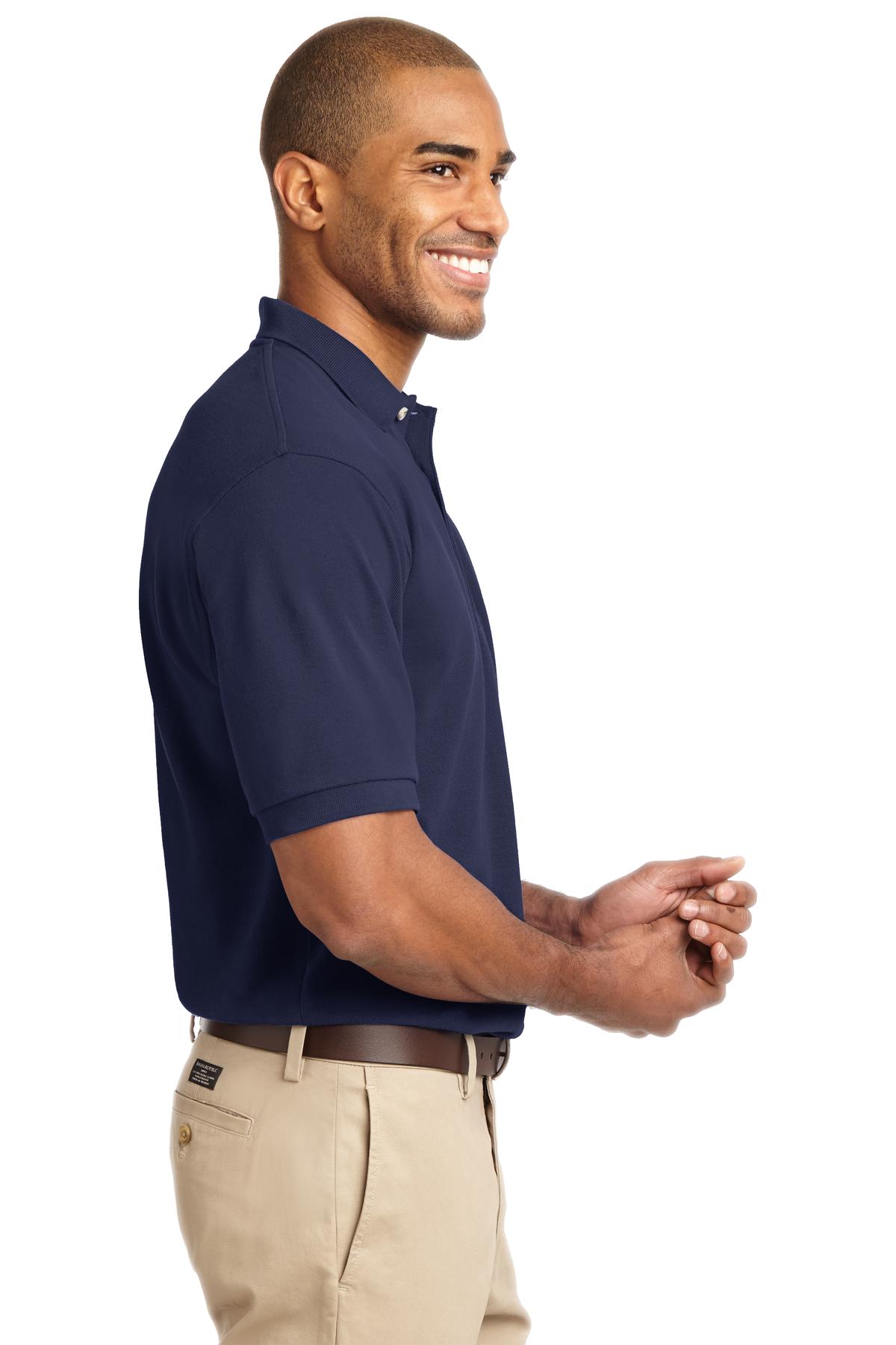 Port Authority Tall Heavyweight Cotton Pique Polo. TLK420 22