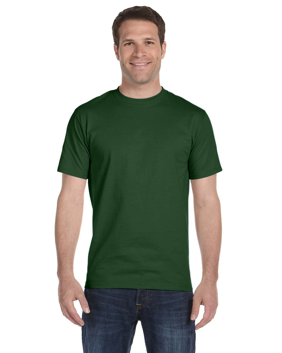 Colored Medium Weight Poly-Cotton Tee 8