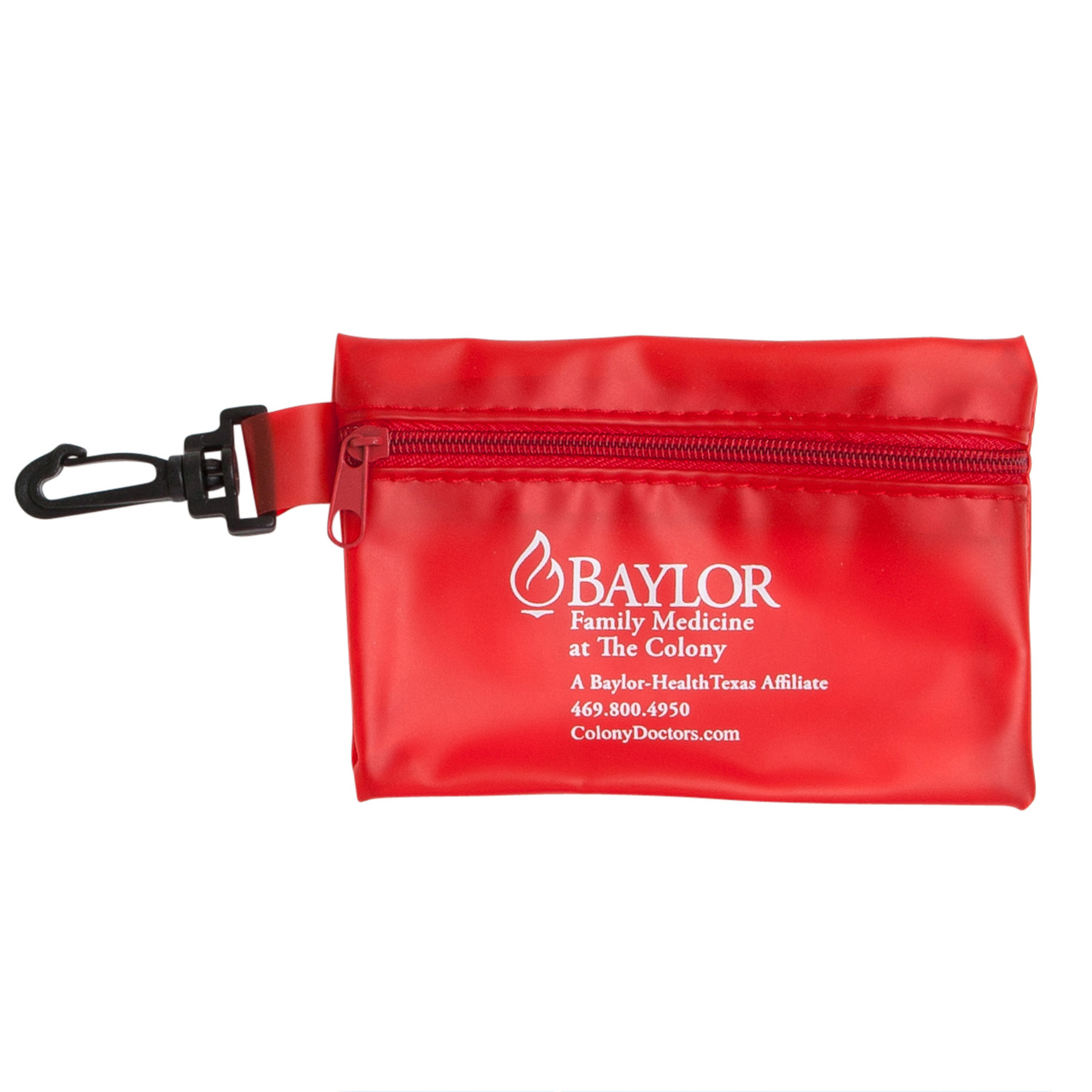 Zippered Pouch w/ Hook Clip 1