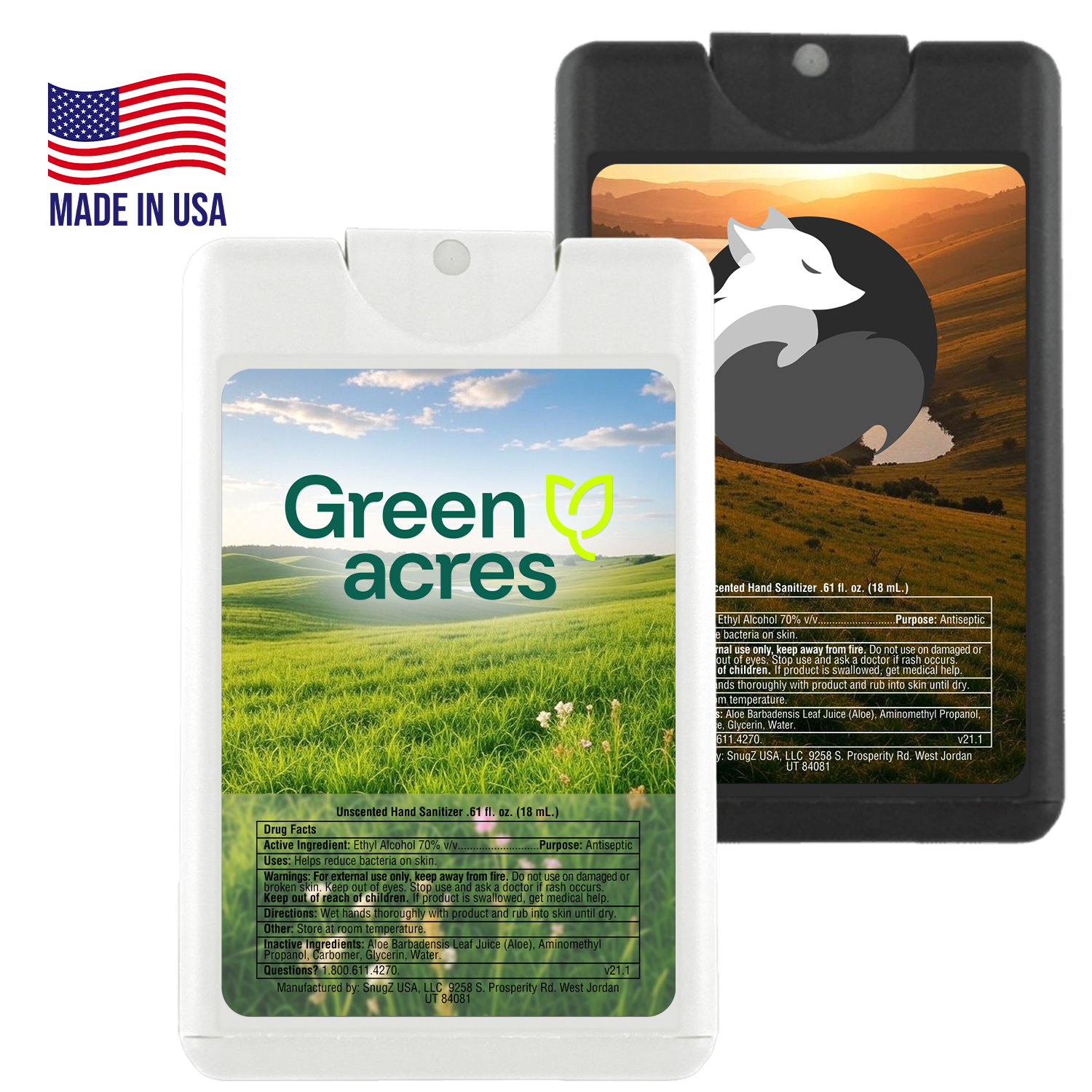 Hand Sanitizer Spray – 18 mL Credit Card Size 2
