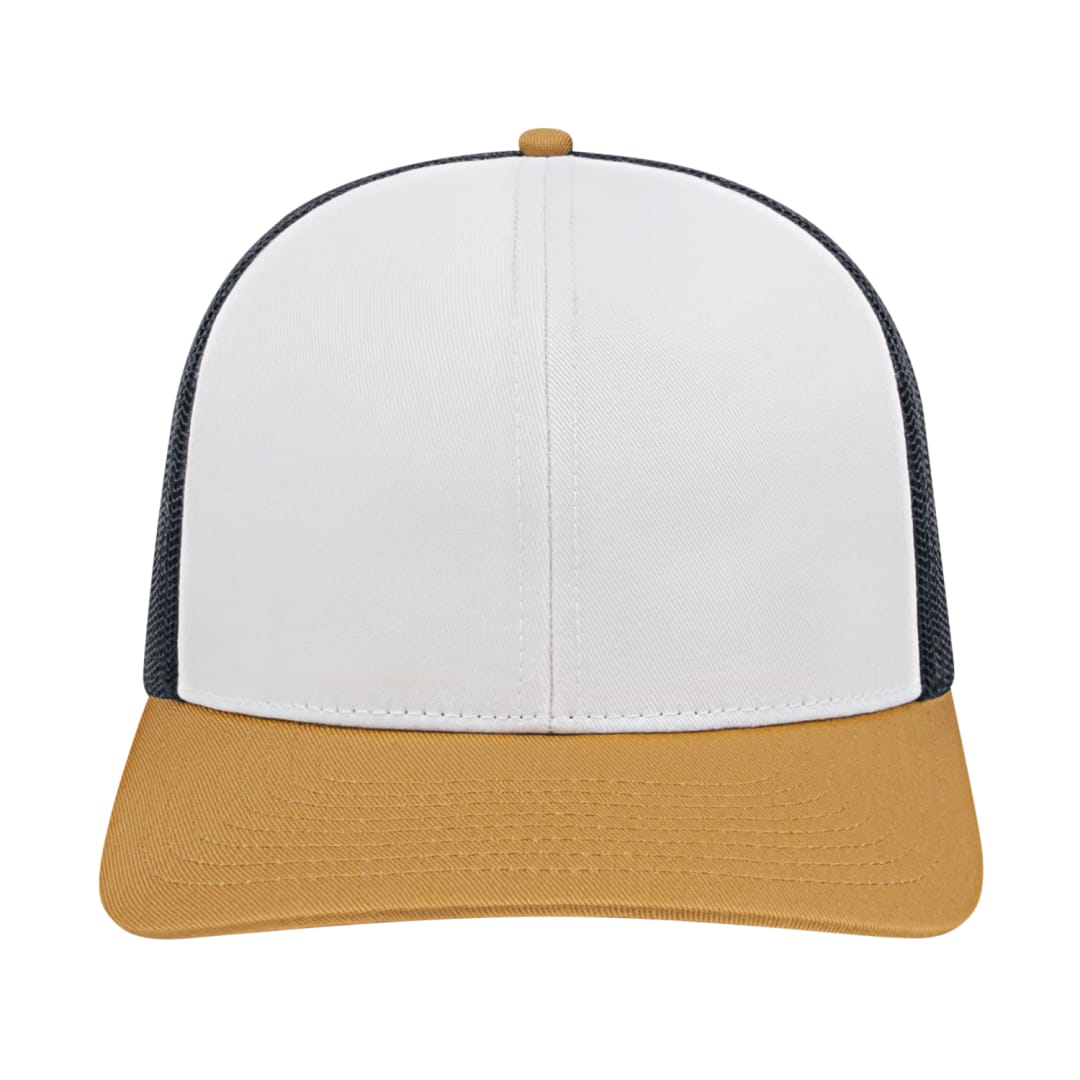 Cap America Poly/Cotton Trucker Mesh Back Cap 635