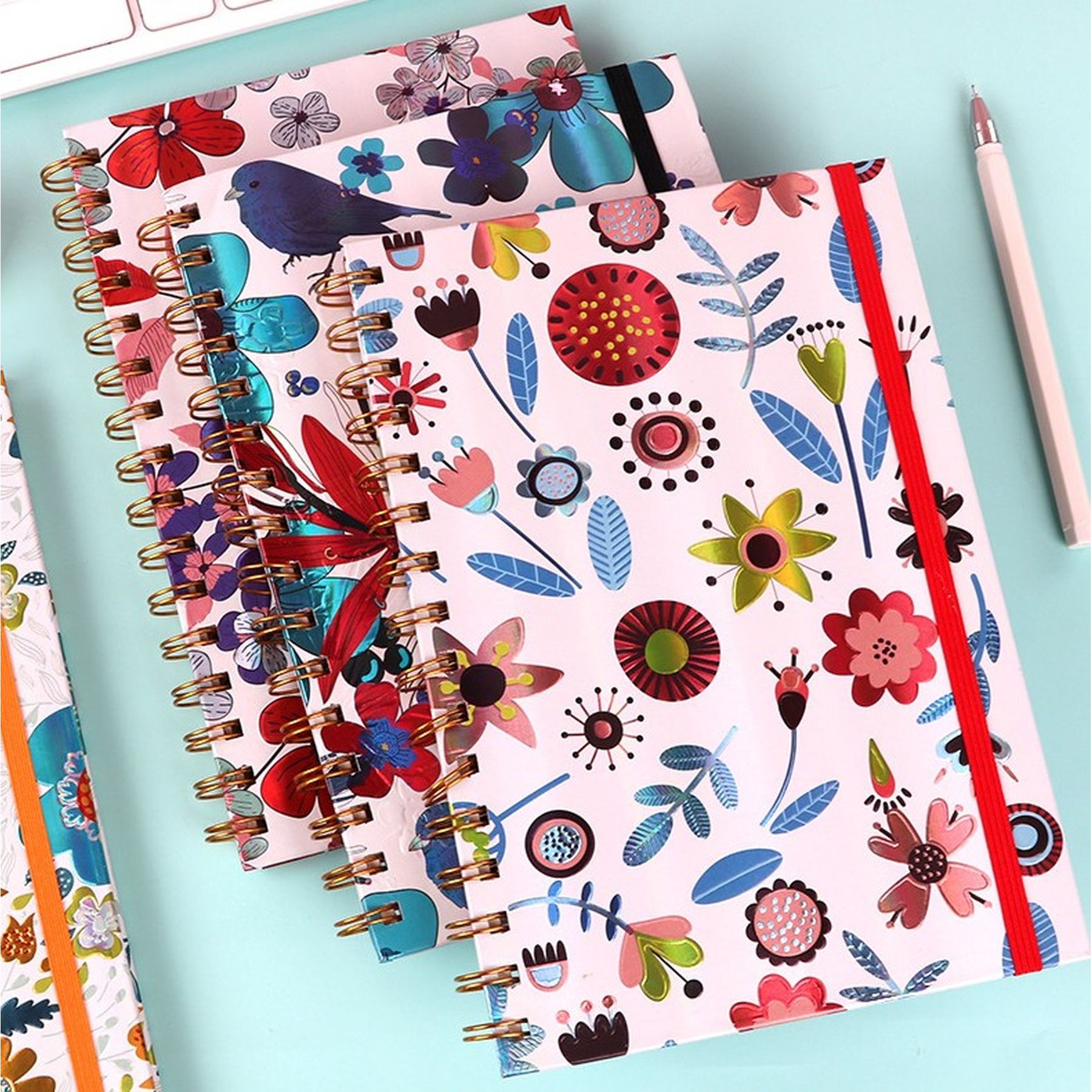 A5 Spiral Notebook Hardcover 160 Pages Spiral Journal 3