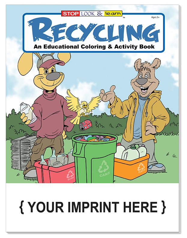 COLORING BOOK - Recycling Coloring & Activity Book 1