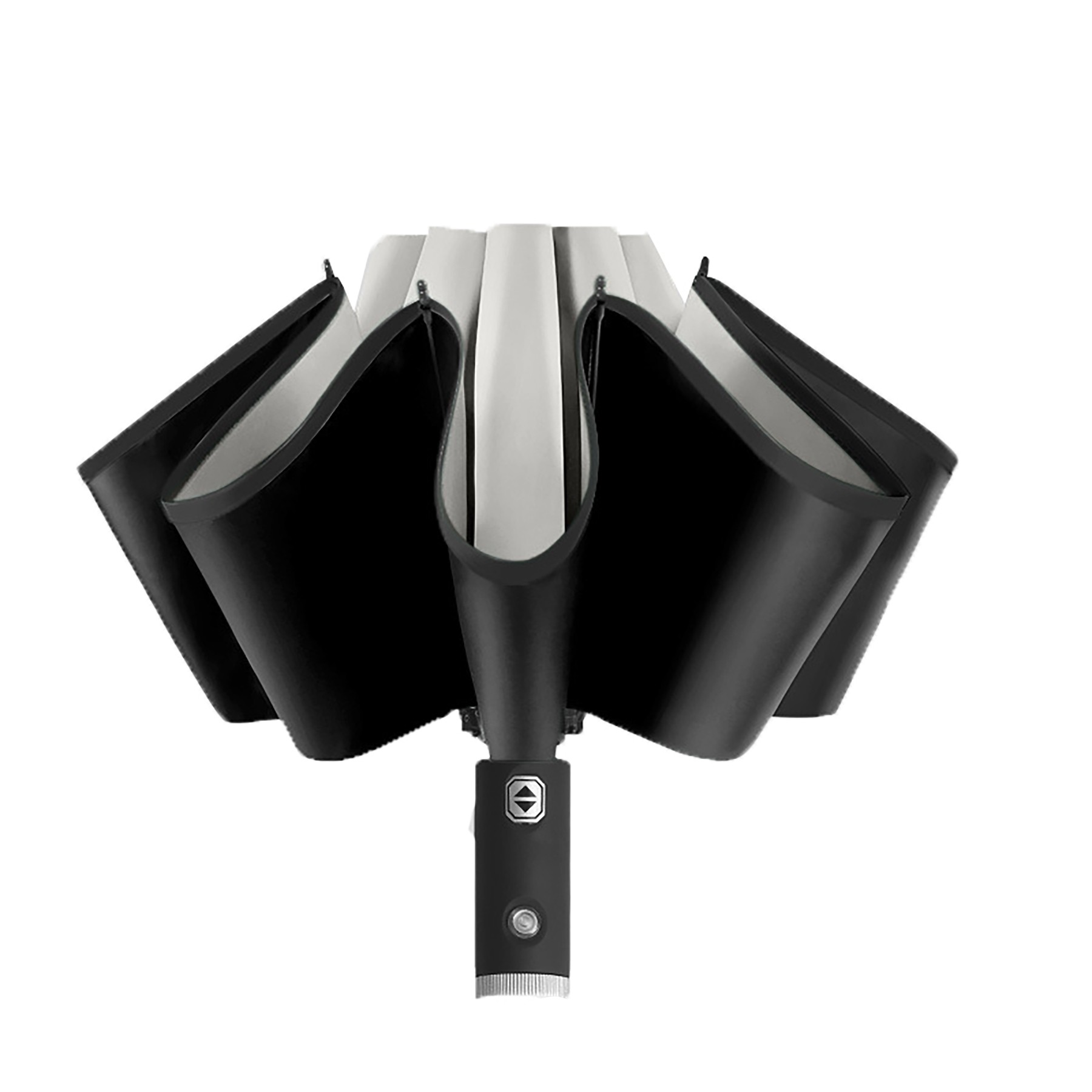 Sunny And Rainy Umbrella With LED Flashlight 3