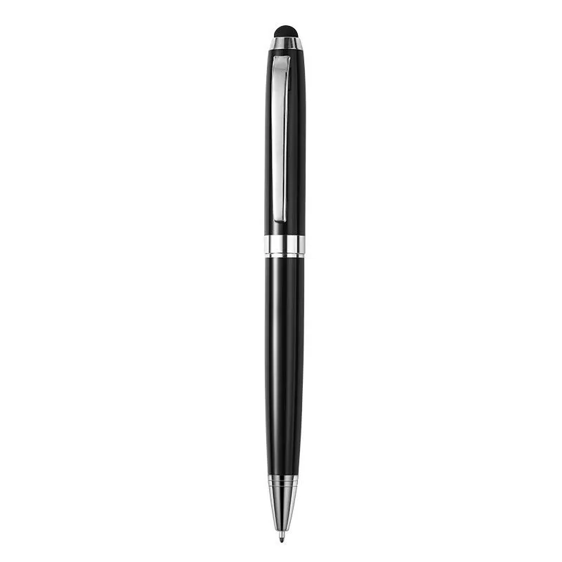 Business Soft-touch Ballpoint Pen With Stylus 4