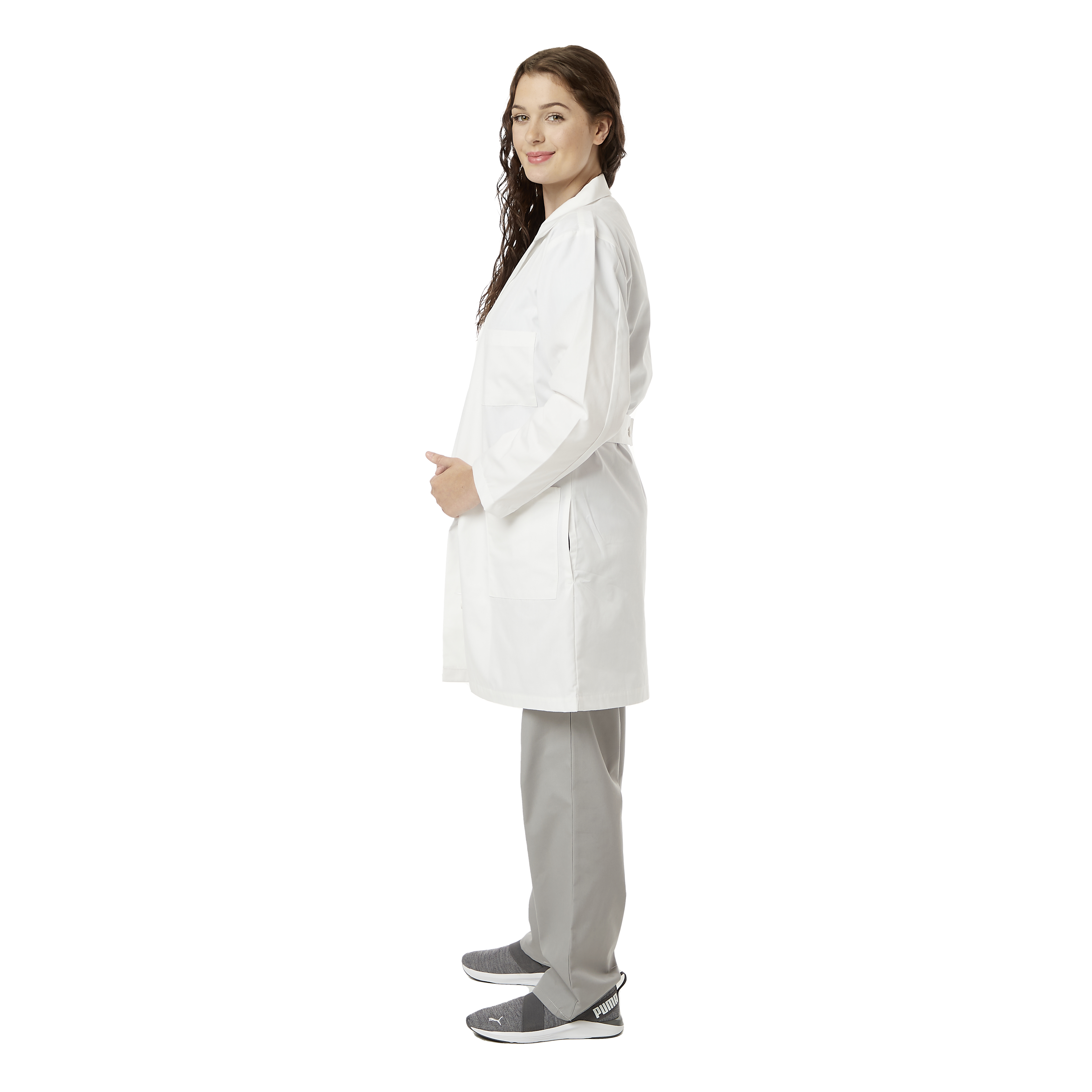 40" Ladies Antimicrobial Lab Coat 8