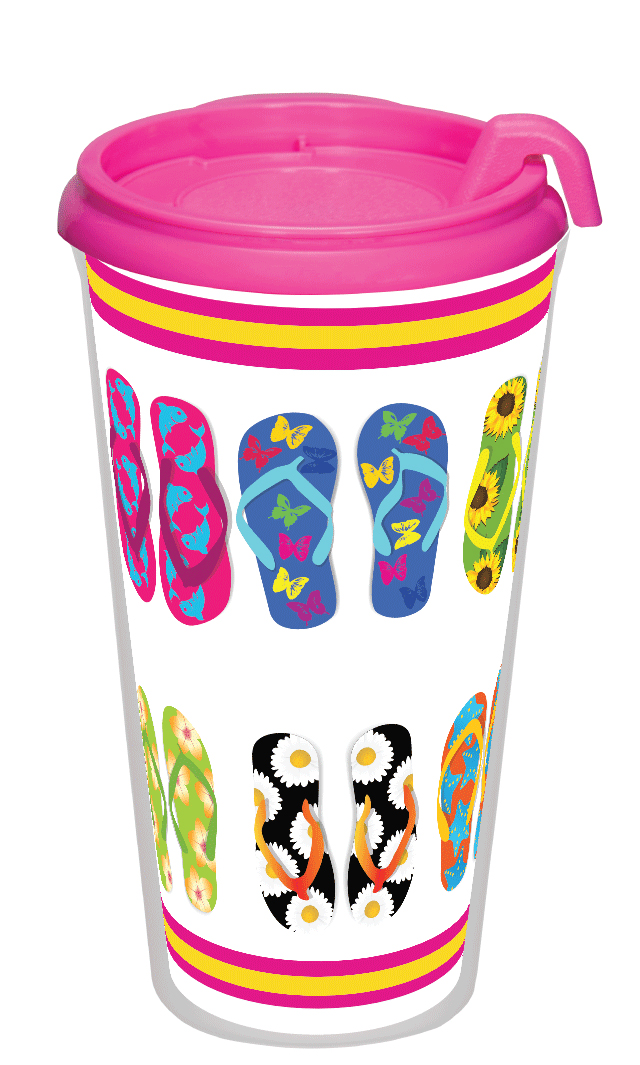 Full Color Beyond Infinity Tumbler - BPA Free Plastic 16 oz. USA Made 8