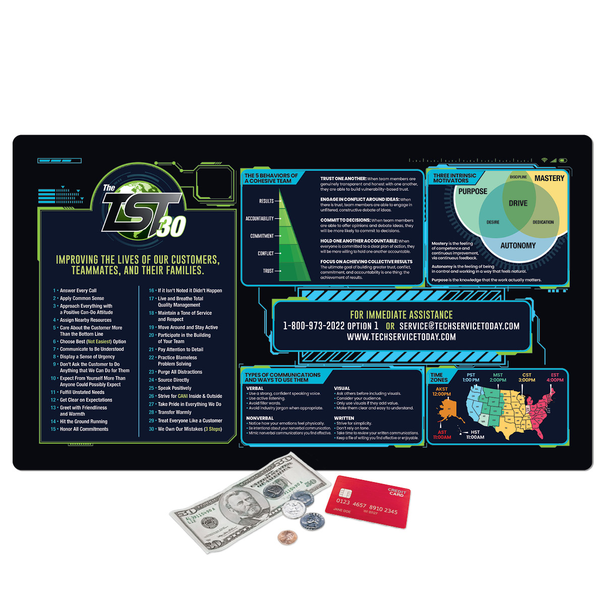 Vynex DuraTec Counter Mat-14"x24"x1/16"