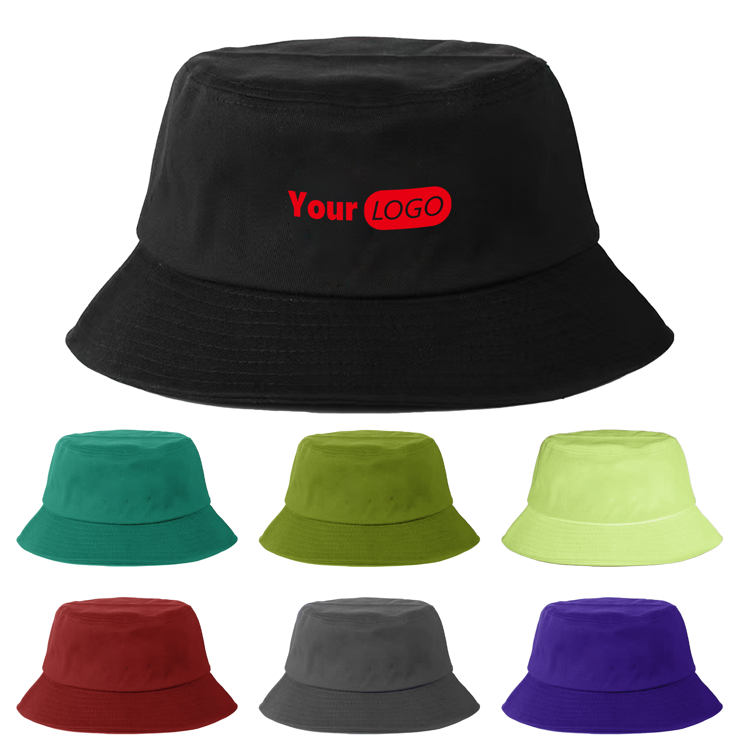 Cotton Logo-Ready Sun Protection Hat 2