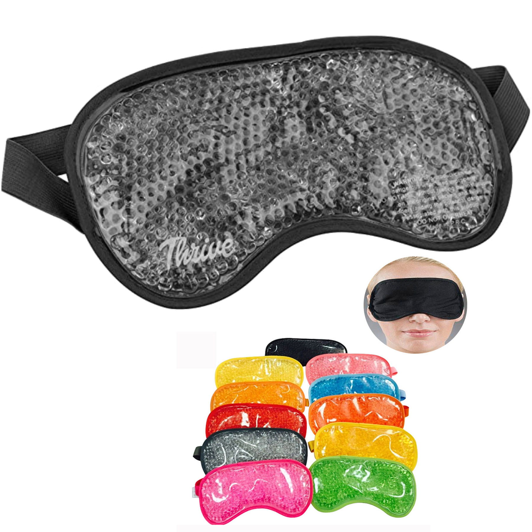 Gel Bead Hot and Cold Eye Masks