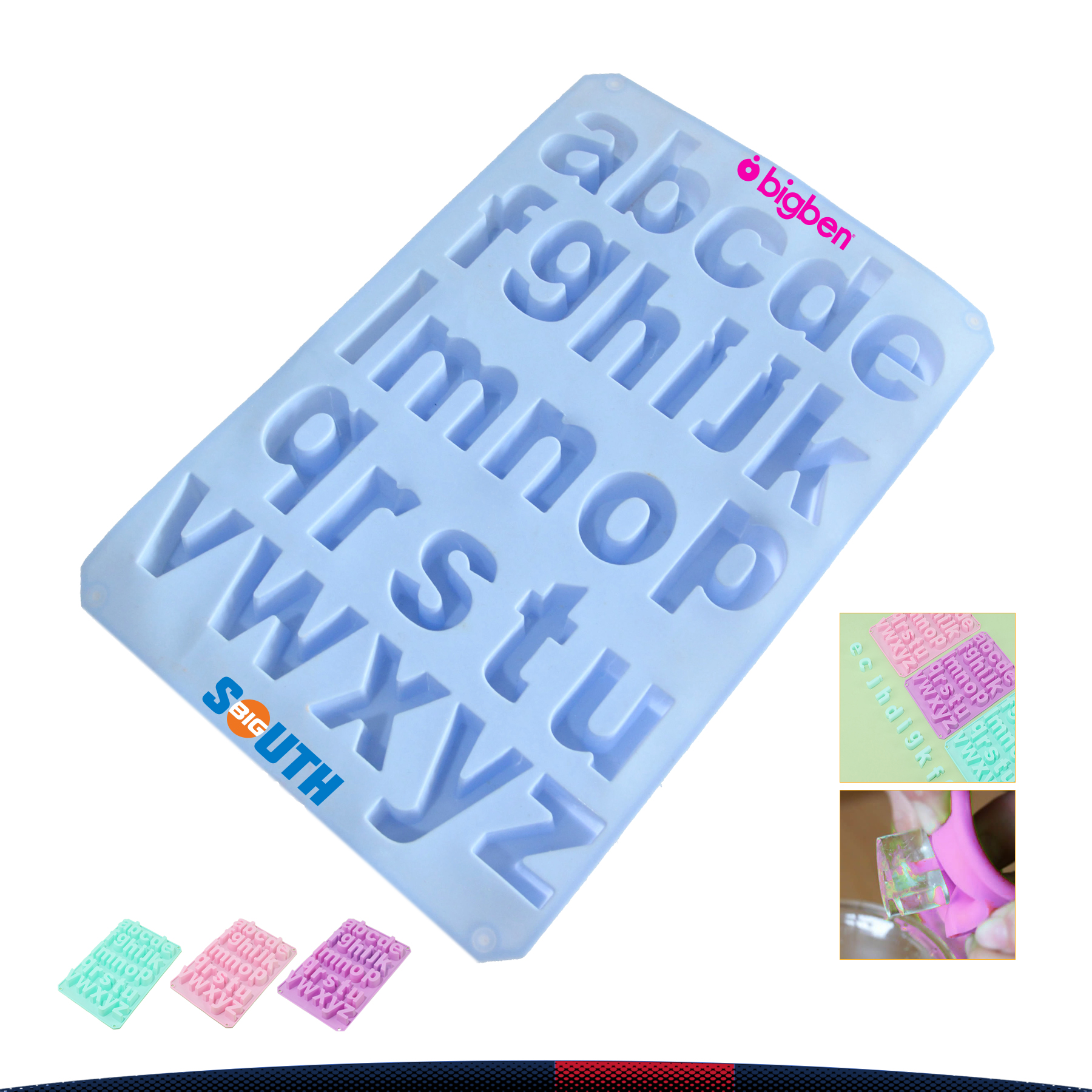Lowercase Letters Ice Tray 4