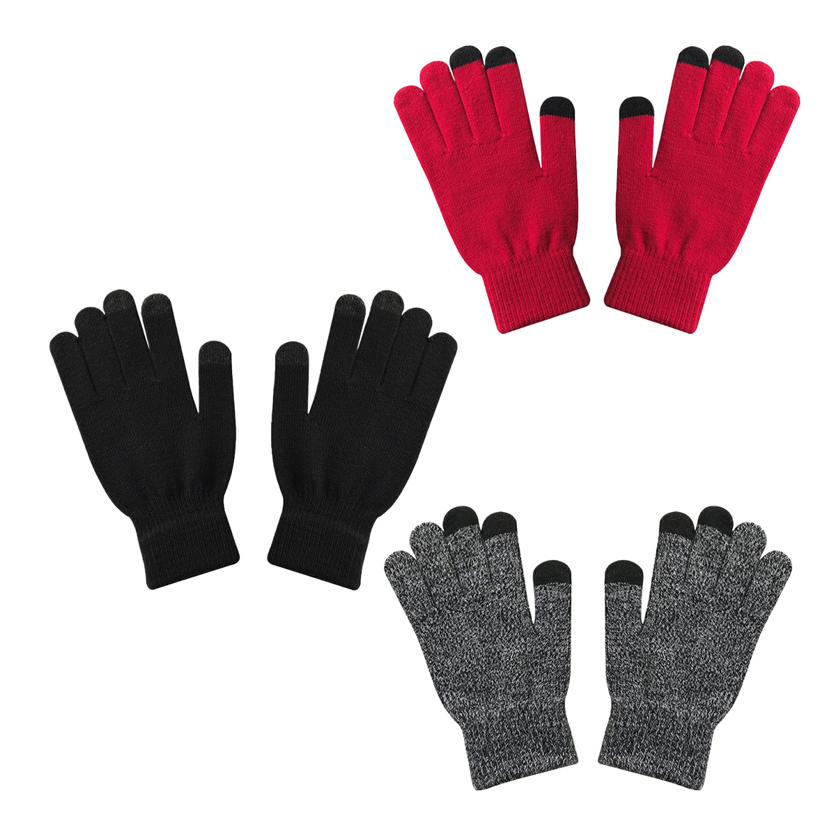 Knitted Touchscreen Thermal Gloves 3