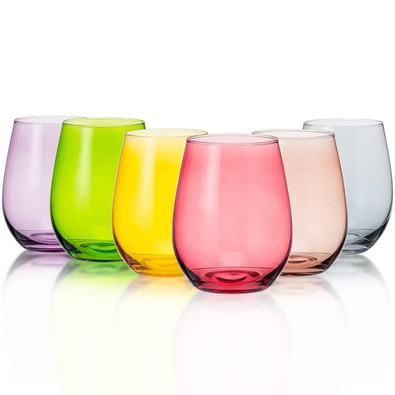 Multiple Colors Wine Glasses 2