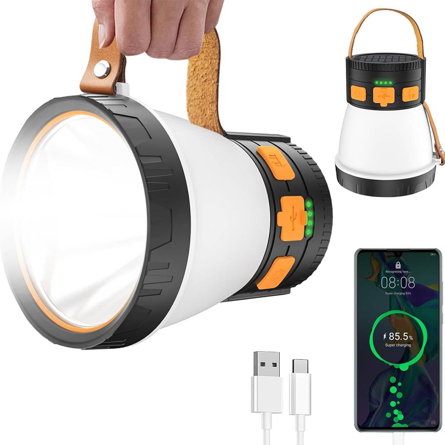 Solar Rechargeable LED Camping Lanterns 3