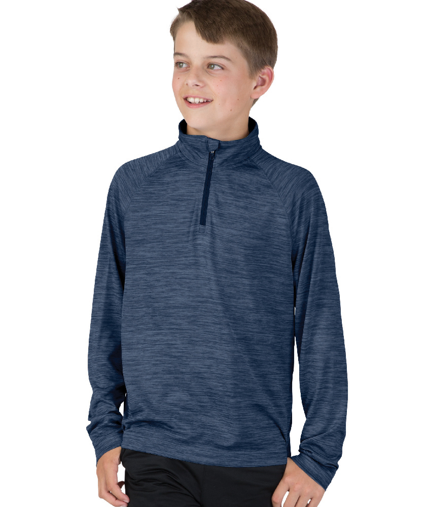 Youth Space Dye Performance Pullover 8