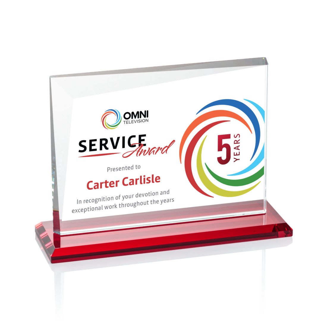 Mirela VividPrint™ Award - Red 6