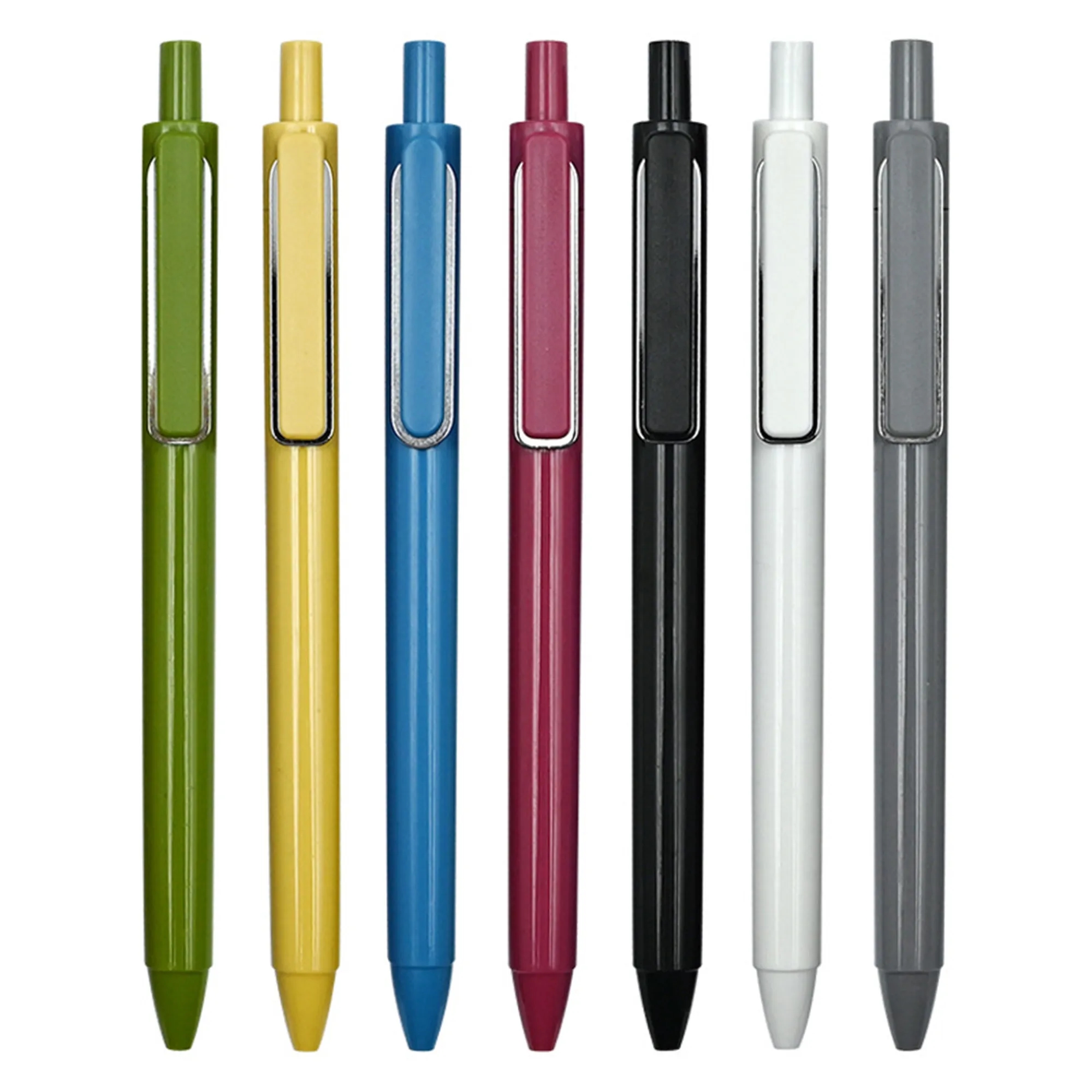 Custom Colorful Matte Finish Ballpoint Pen 2