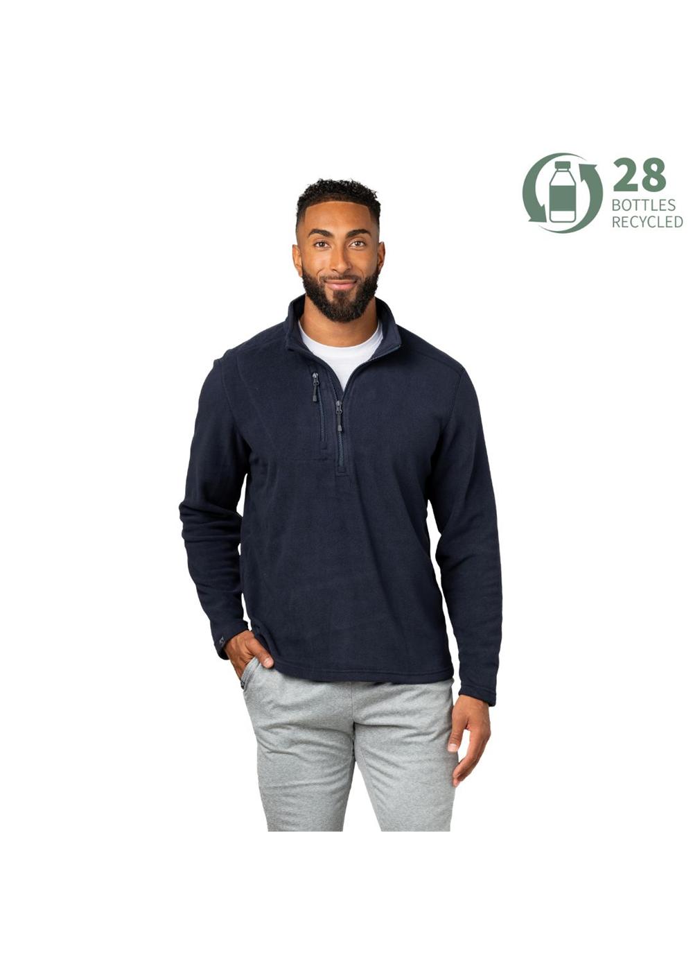 Storm Creek Men's Fireside Fleece Microfleece Quarter Zip 15