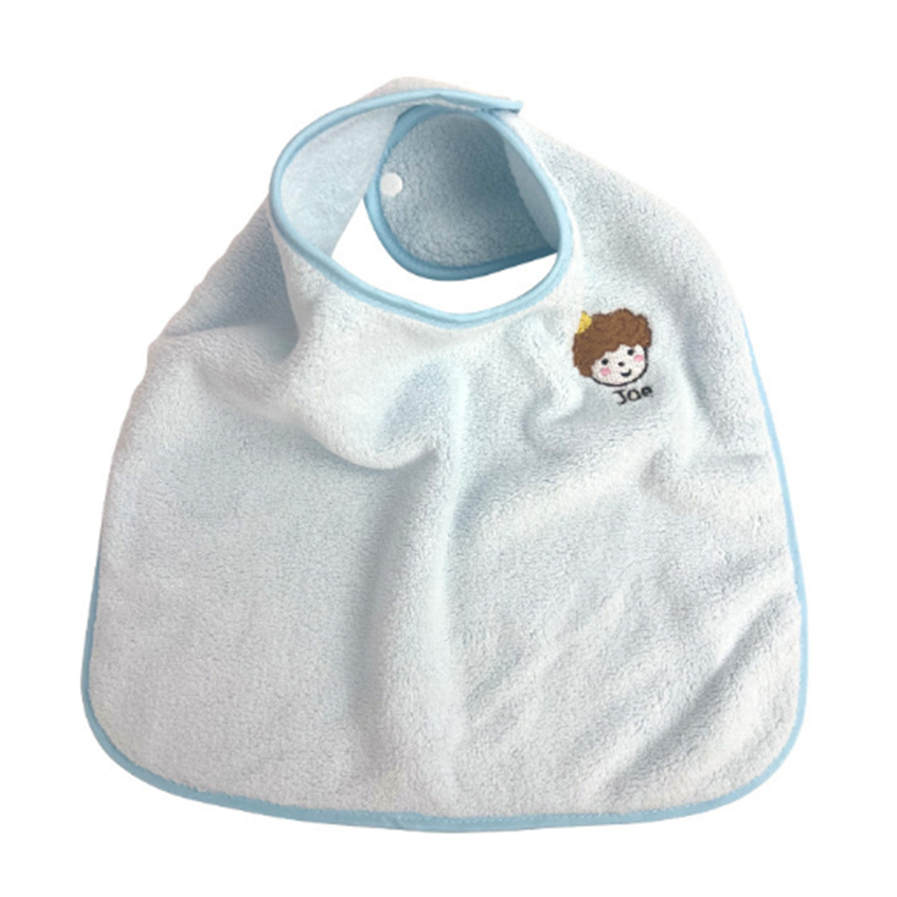 Coral Fleece Infant Drool Bib Baby Burp Cloth 5