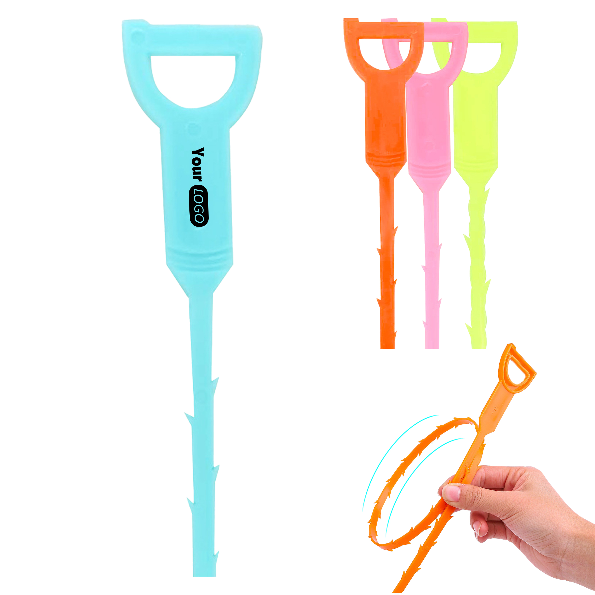 Plastic Durable Drain Cleaning Brush ?C Perfect For Clearing Clogs 2
