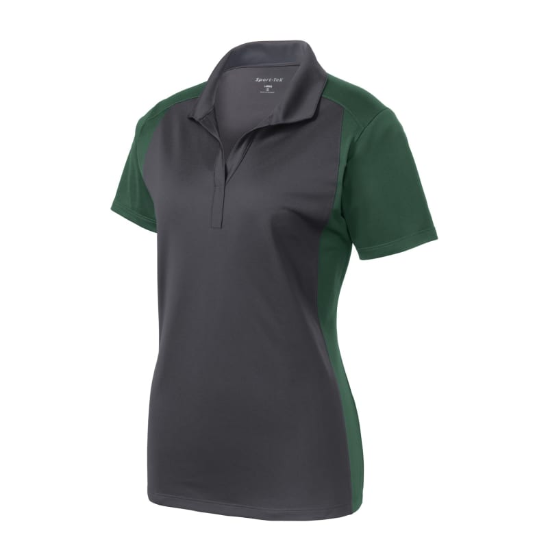 Sport-Tek Women's Colorblock Micropique Sport-Wick Polo. 54