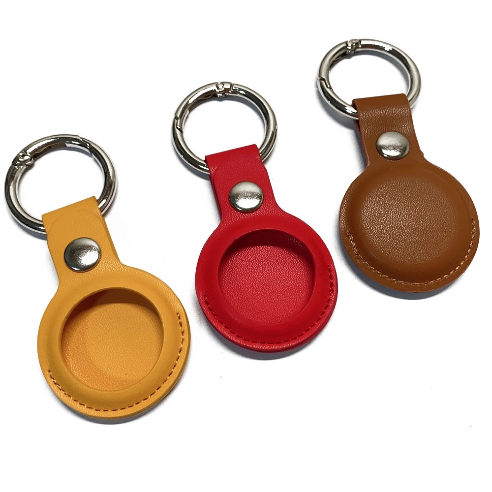 PU Leather Airtags Protective Case 2