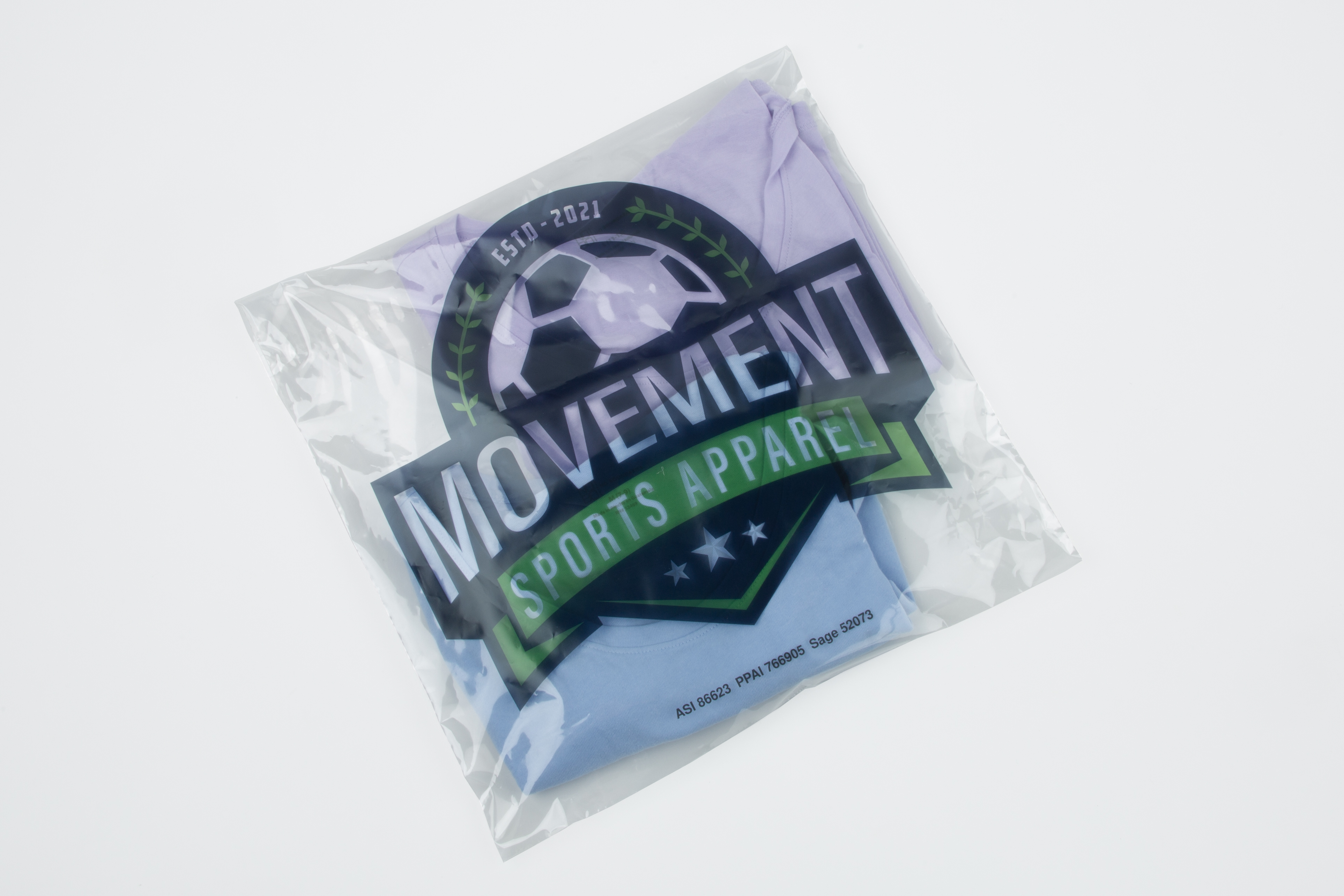 Clear Peel & Seal 2-Sided Plastic Bag (14.25" x 13.5")