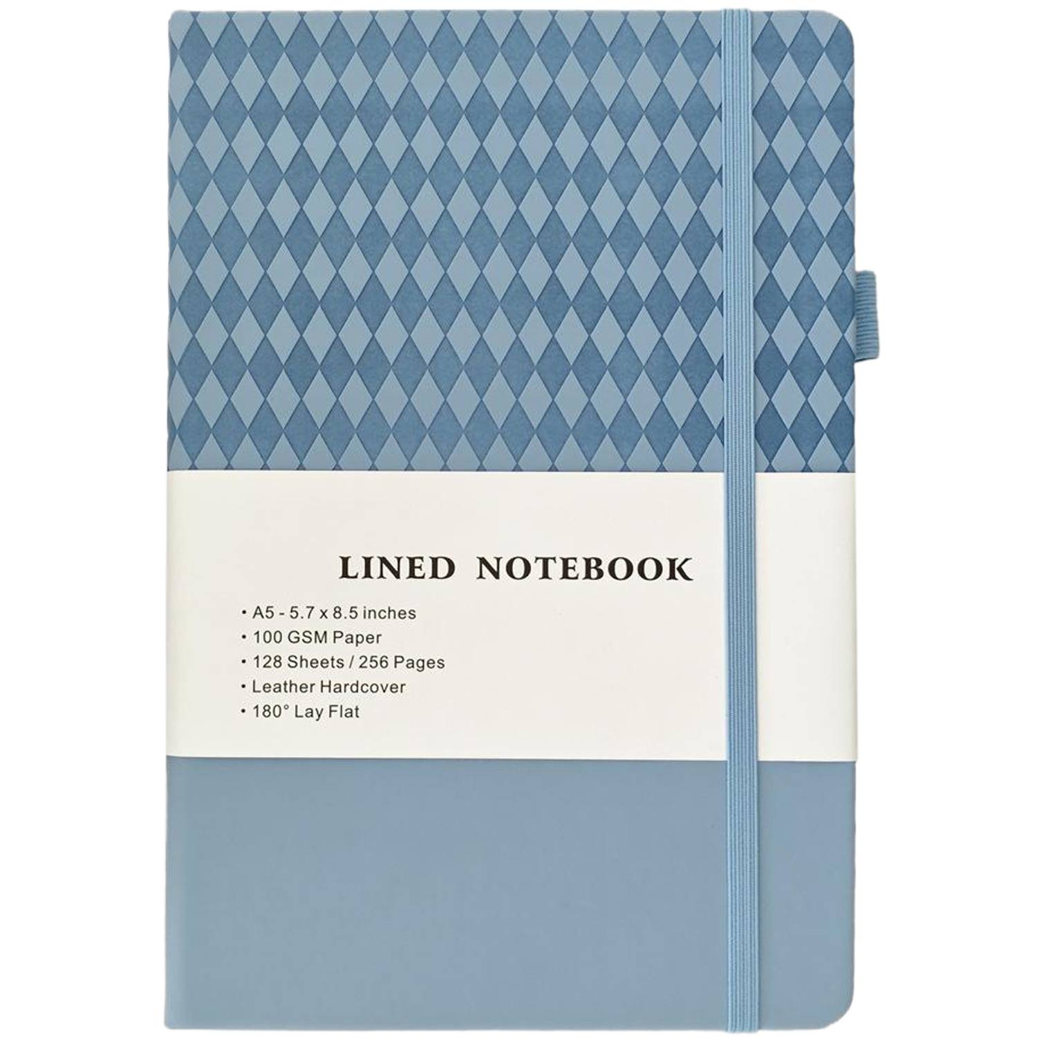 A5 PU Leather Diamond Pattern Notebook 2