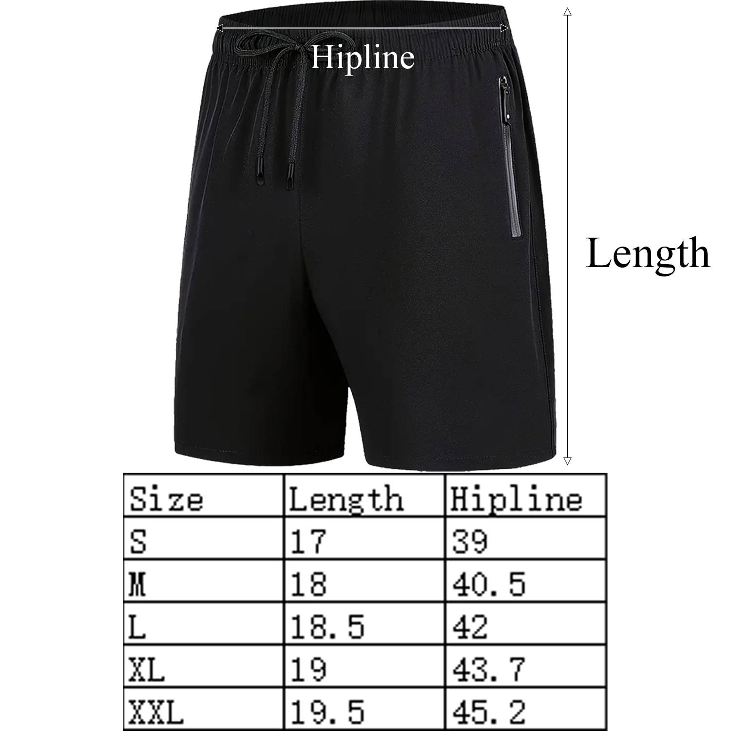 Men Casual Breathable Running Shorts 5
