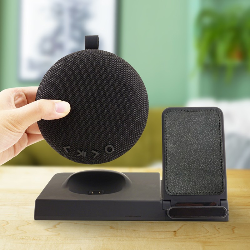 Chi-Charge Beethoven - Desktop Wireless Speaker and Charging Power Station 8